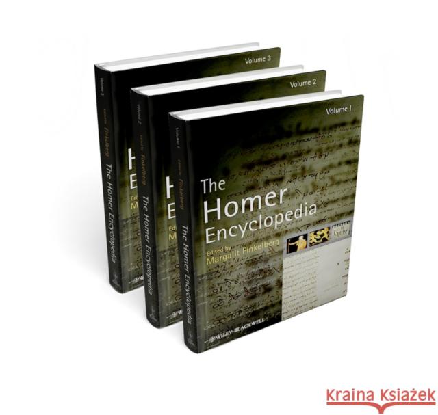 The Homer Encyclopedia Finkelberg, Margalit 9781405177689