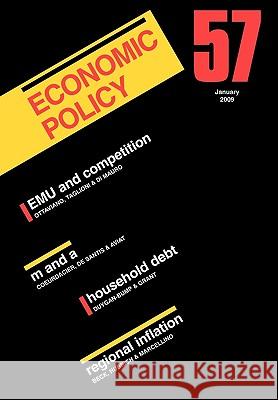 Economic Policy 57 Georges d 9781405189163 John Wiley & Sons