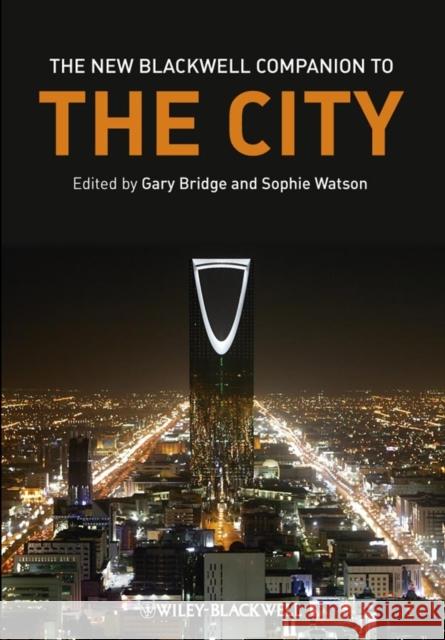 The New Blackwell Companion to the City Gary Bridge 9781405189811