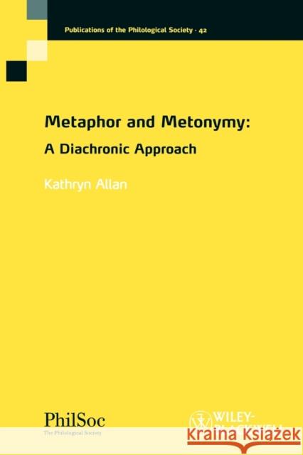 Metaphor and Metonymy Allan, Kathryn 9781405190855 Wiley-Blackwell