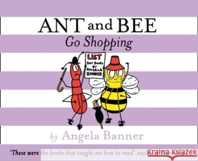 Ant and Bee Go Shopping Angela Banner 9781405298421