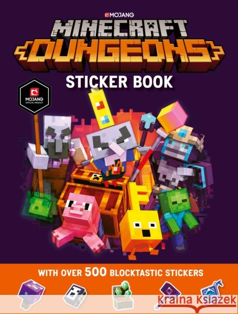 Minecraft Dungeons Sticker Book Mojang 9781405299701