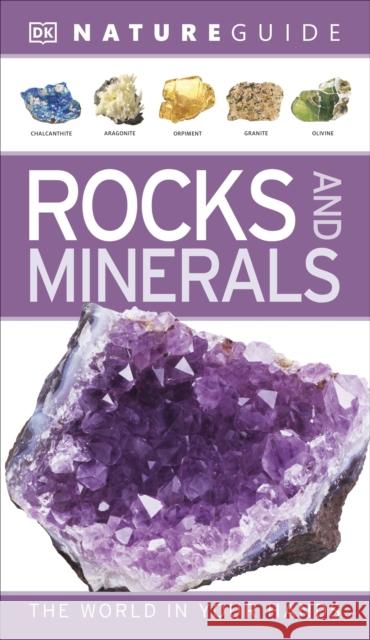 Nature Guide Rocks and Minerals: The World in Your Hands   9781405375863 Dorling Kindersley Ltd