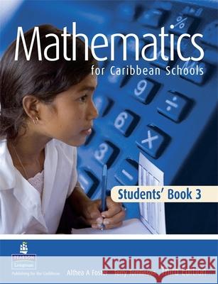 Maths for Caribbean Schools: New Edition 3 Terry Tomlinson 9781405847810