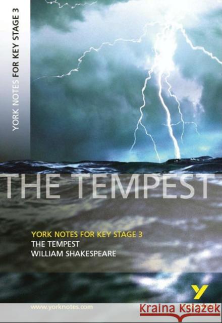 York Notes for KS3 Shakespeare: The Tempest Shakespeare, William 9781405856478 Pearson Education Limited