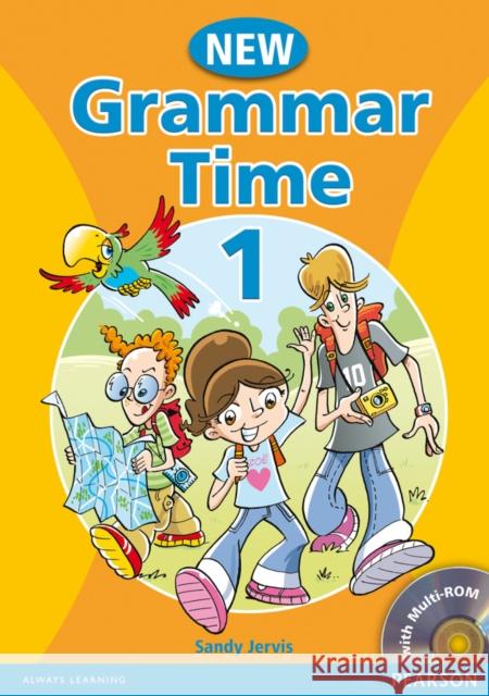 Grammar Time 1 NEW SB plus Multirom LONGMAN Jervis Sandy 9781405866972