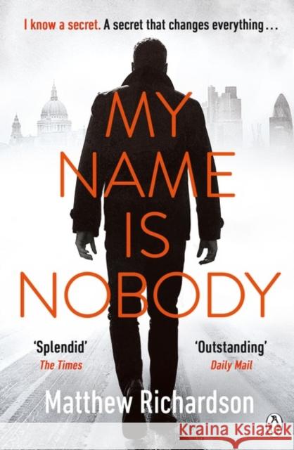 My Name Is Nobody Matthew Richardson 9781405924795