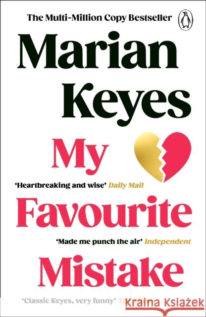 My Favourite Mistake Marian Keyes 9781405945424 Penguin Books Ltd