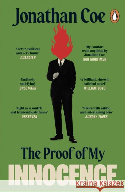 The Proof of My Innocence Jonathan Coe 9781405962414