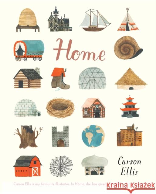 Home Carson Ellis 9781406365795 Walker Books Ltd