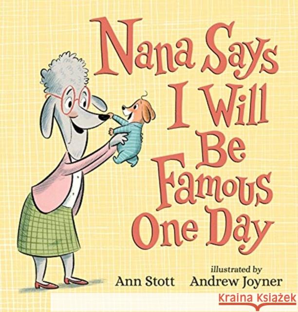 Nana Says I Will Be Famous One Day Ann Stott Andrew Joyner  9781406395068 Walker Books Ltd