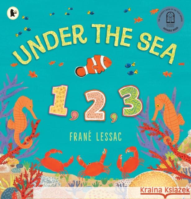 Under the Sea 1 2 3 Frane Lessac 9781406398526