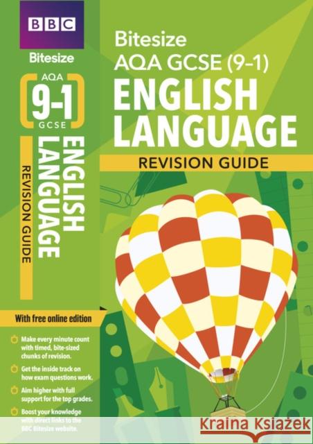 BBC Bitesize AQA GCSE  English Language Revision Guide incl. online edition - for 2025 and 2026 exams: AQA Julie Hughes 9781406685831