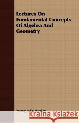 Lectures On Fundamental Concepts Of Algebra And Geometry Young John Wesley 9781406728859