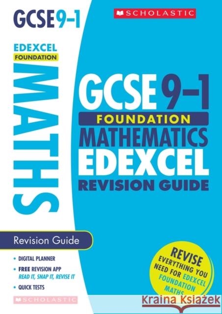 Maths Foundation Revision Guide for Edexcel Catherine Murphy, Gwen Burns 9781407168968 Scholastic