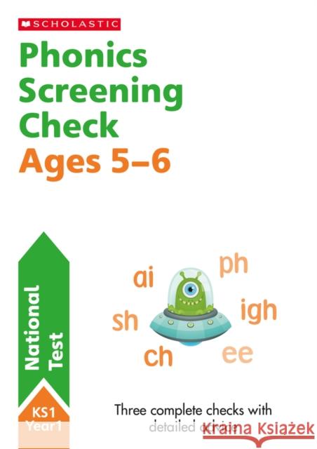 Phonics Screening Check Ages 5-6 John Bennett 9781407183084