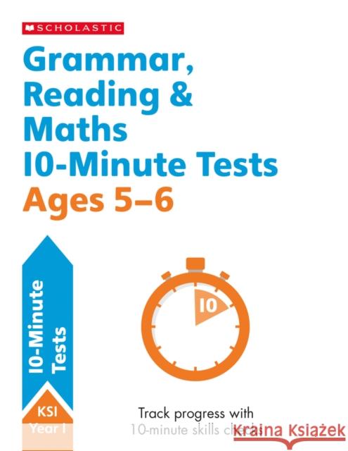 Grammar, Reading and Maths Year 1 Paul Hollin Helen Betts Shelley Welsh 9781407183121 Scholastic