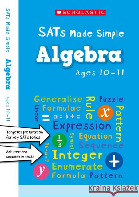 Algebra Ages 9-11 Clare, Giles 9781407183824