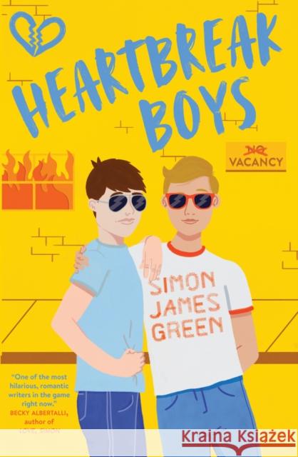 Heartbreak Boys Simon James Green   9781407194257 Scholastic