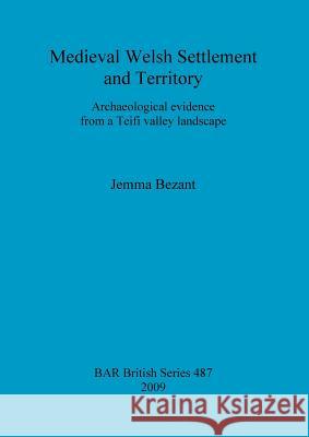 Medieval Welsh Settlement and Territory: Archaeological evidence from a Teifi valley landscape Bezant, Jemma 9781407304427 British Archaeological Reports