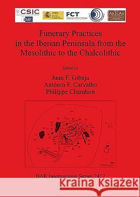 Funerary Practices in the Iberian Peninsula from the Mesolithic to the Chalcolithic Gibaja, Juan F. 9781407310152