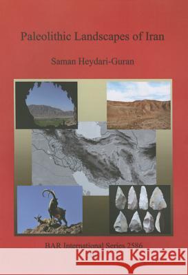 Paleolithic Landscapes of Iran Saman Heydari-Guran 9781407312149