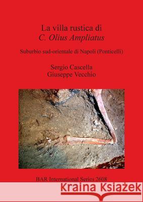 La villa rustica di C. Olius Ampliatus: Suburbio sud-orientale di Napoli (Ponticelli) Cascella, Sergio 9781407312392 British Archaeological Reports