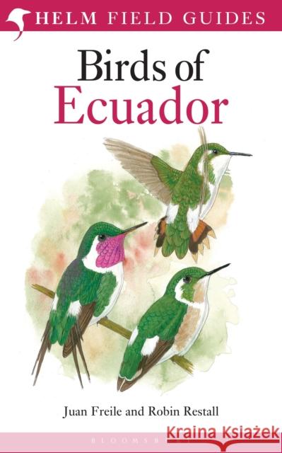 Birds of Ecuador Robin L. Restall Juan Freile  9781408105337 Bloomsbury Publishing PLC