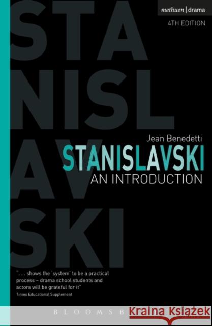 Stanislavski: An Introduction Benedetti, Jean 9781408106839
