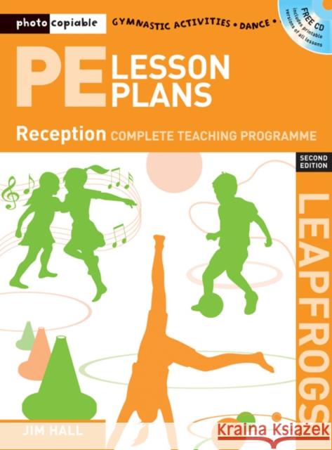 PE Lesson Plans Year R: Photocopiable gymnastic activities, dance and games teaching programmes Jim Hall 9781408109908 Bloomsbury Publishing PLC