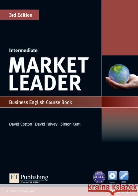 Market Leader 3rd Edition Intermediate Coursebook & DVD-Rom Pack Simon Kent 9781408236956 Pearson Education Limited