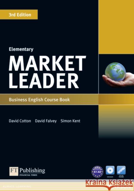 Market Leader 3rd Edition Elementary Coursebook & DVD-Rom Pack O'Driscoll, Nina 9781408237052 Pearson Education Limited