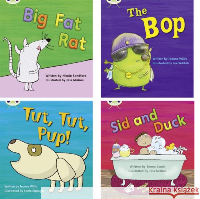 Learn to Read at Home with Bug Club Phonics: Pack 2 (Pack of 4 fiction books) Nicola Sandford 9781408269336