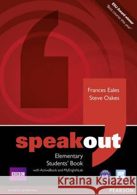 Speakout Elementary Students' Book with DVD/Active Book and MyLab Pack, m. 1 Beilage, m. 1 Online-Zugang Eales Frances, Oakes Steve 9781408276068