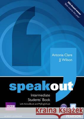 Speakout Intermediate Students' Book with DVD/Active book and MyLab Pack, m. 1 Beilage, m. 1 Online-Zugang Clare Antonia Wilson JJ 9781408276075
