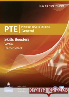 Pearson Test of English General Skills Booster 4 Teacher's Book and CD Pack Davies, Susan, Ellis, Martyn 9781408277959