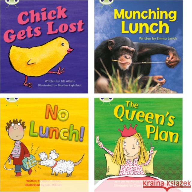 Learn to Read at Home with Bug Club Phonics: Pack 4 (Pack of 4 reading books with 3 fiction and 1 non-fiction) Alison Hawes 9781408278697