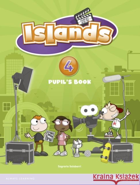 Islands Level 4 Pupil's Book plus pin code Salaberri, Sagrario 9781408290521 Pearson Longman