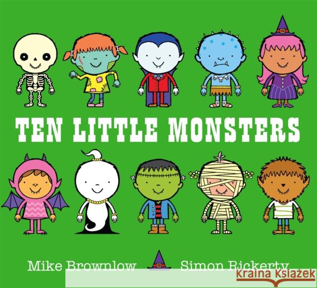 Ten Little Monsters Brownlow, Mike 9781408334034