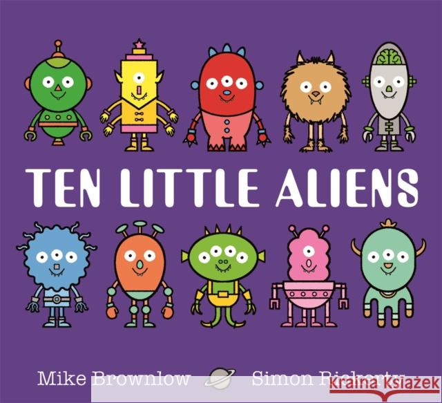 Ten Little Aliens Brownlow, Mike 9781408346327