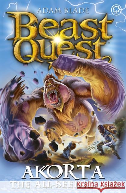 Beast Quest: Akorta the All-Seeing Ape: Series 25 Book 1 Adam Blade 9781408361375