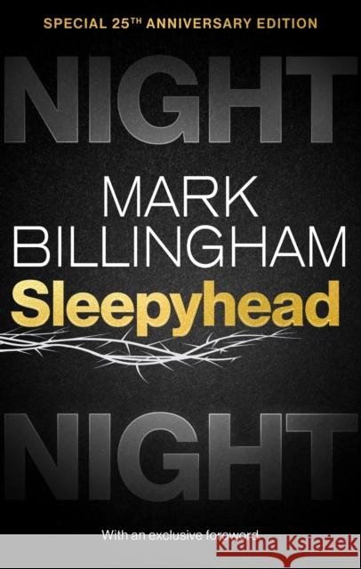 Sleepyhead Mark Billingham 9781408736173 Little, Brown Book Group