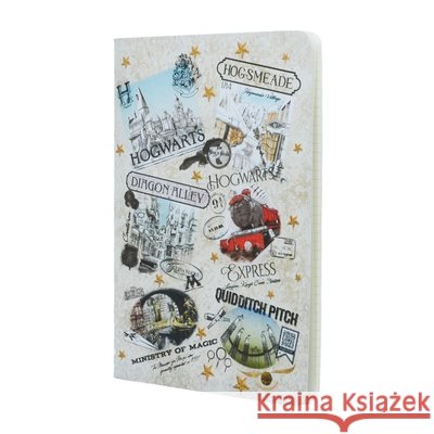 The Wizarding World (Harry Potter Collection) A5 Unlined Cahier Paperblanks 9781408765784