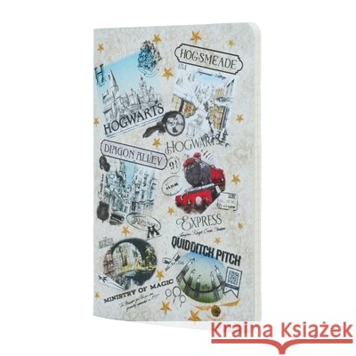 The Wizarding World (Harry Potter Collection) A6 Unlined Cahier Paperblanks 9781408765814