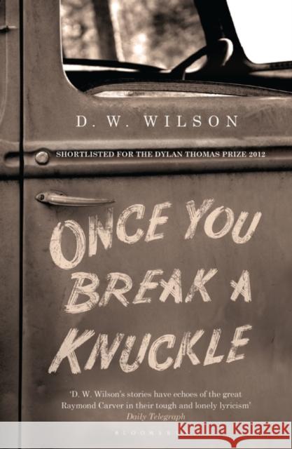 Once You Break a Knuckle : Stories D W Wilson 9781408831311 0