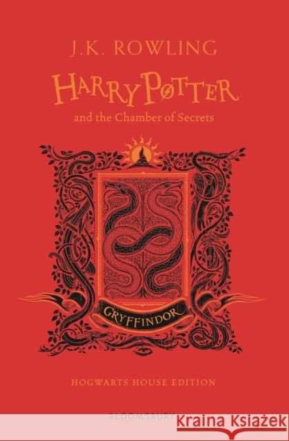Harry Potter and the Chamber of Secrets – Gryffindor Edition J. K. Rowling 9781408898093 Bloomsbury Publishing PLC