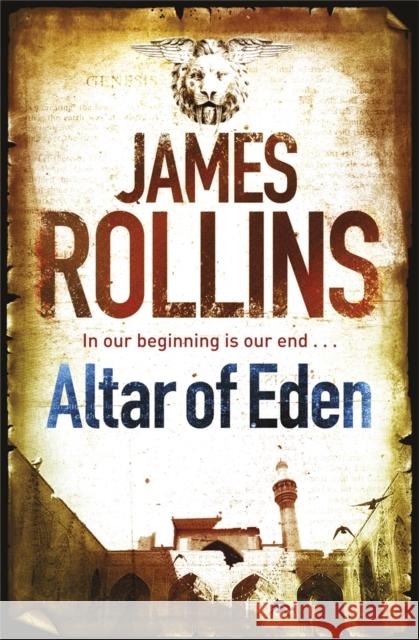 Altar of Eden James Rollins 9781409117551