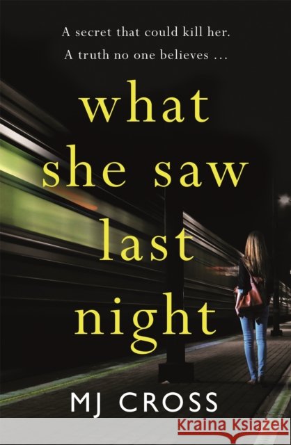 What She Saw Last Night Mason Cross 9781409172475