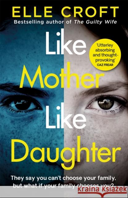Like Mother, Like Daughter: A gripping and twisty psychological thriller exploring who your family really are Elle Croft 9781409187233 Orion Publishing Co