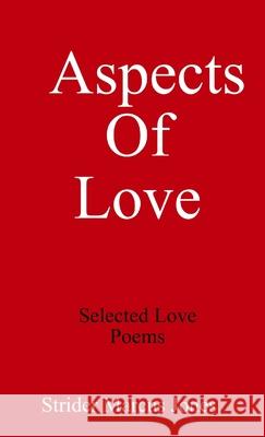 Aspects Of Love Strider Marcus Jones 9781409231356